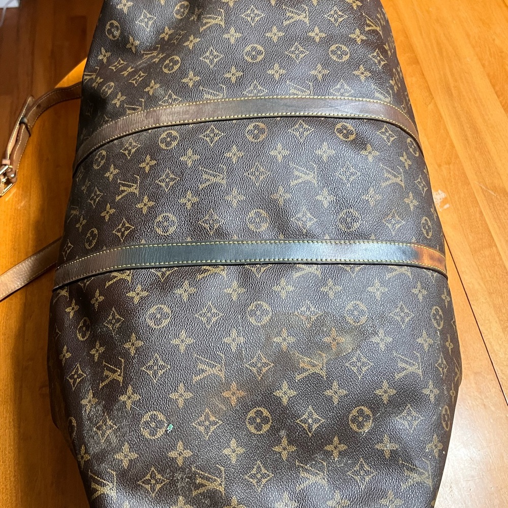 Louis Vuitton Brown Monogram Travel Bag - Picture 9 of 9